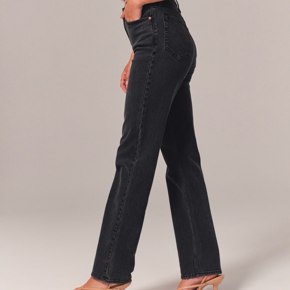 Abercrombie & Fitch 90’s Straight Curve Love Jeans NWT - Picture 4 of 11